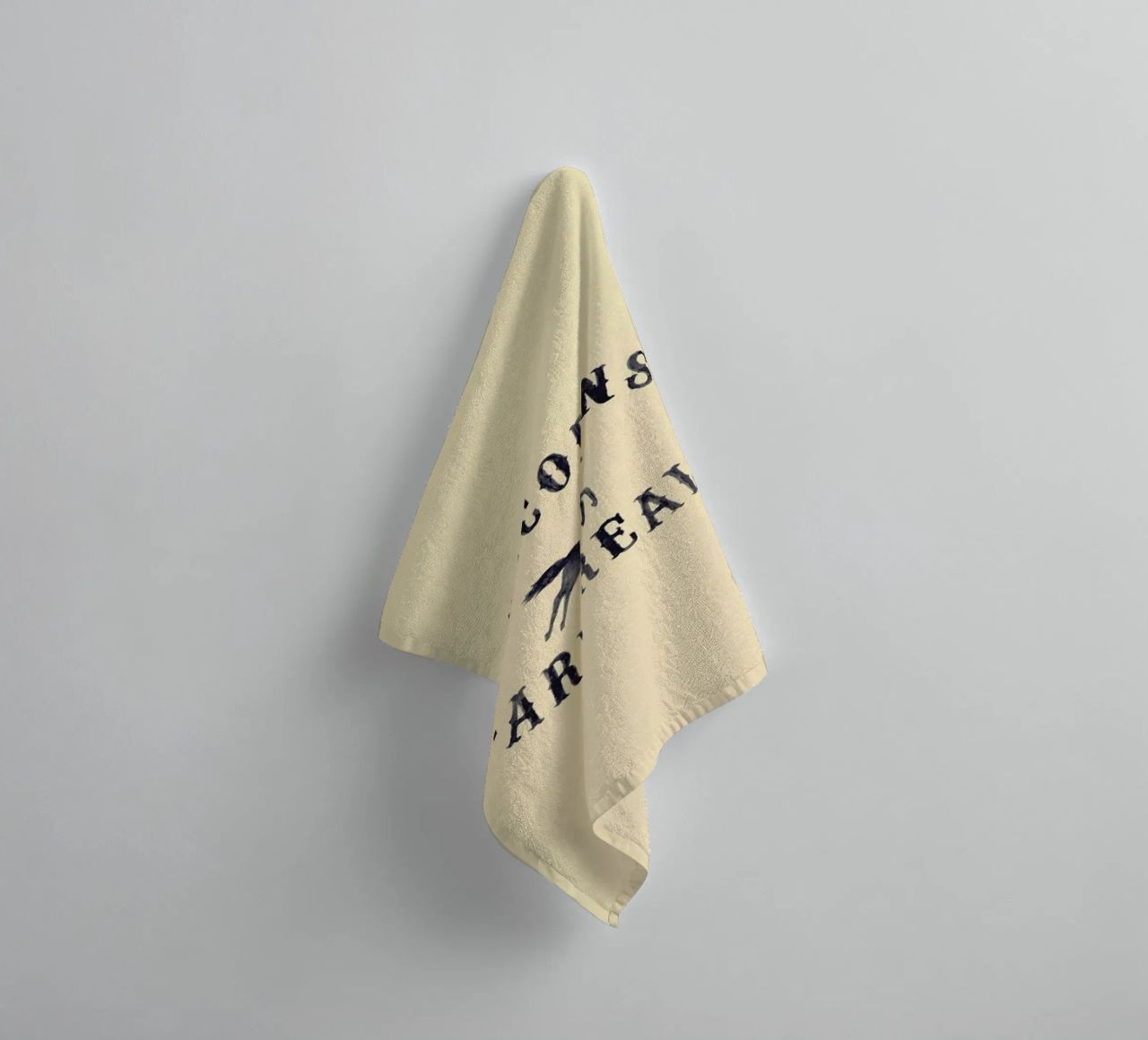 Unicorns Are Real I towel by Florent Bodart