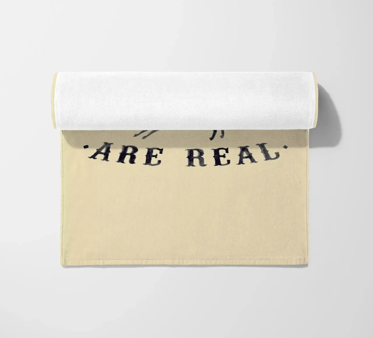 Unicorns Are Real I strandhanddoek van Florent Bodart