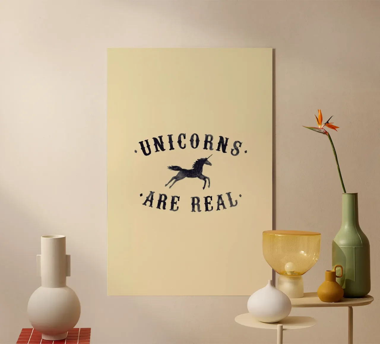Unicorns Are Real I plexiglass da Florent Bodart
