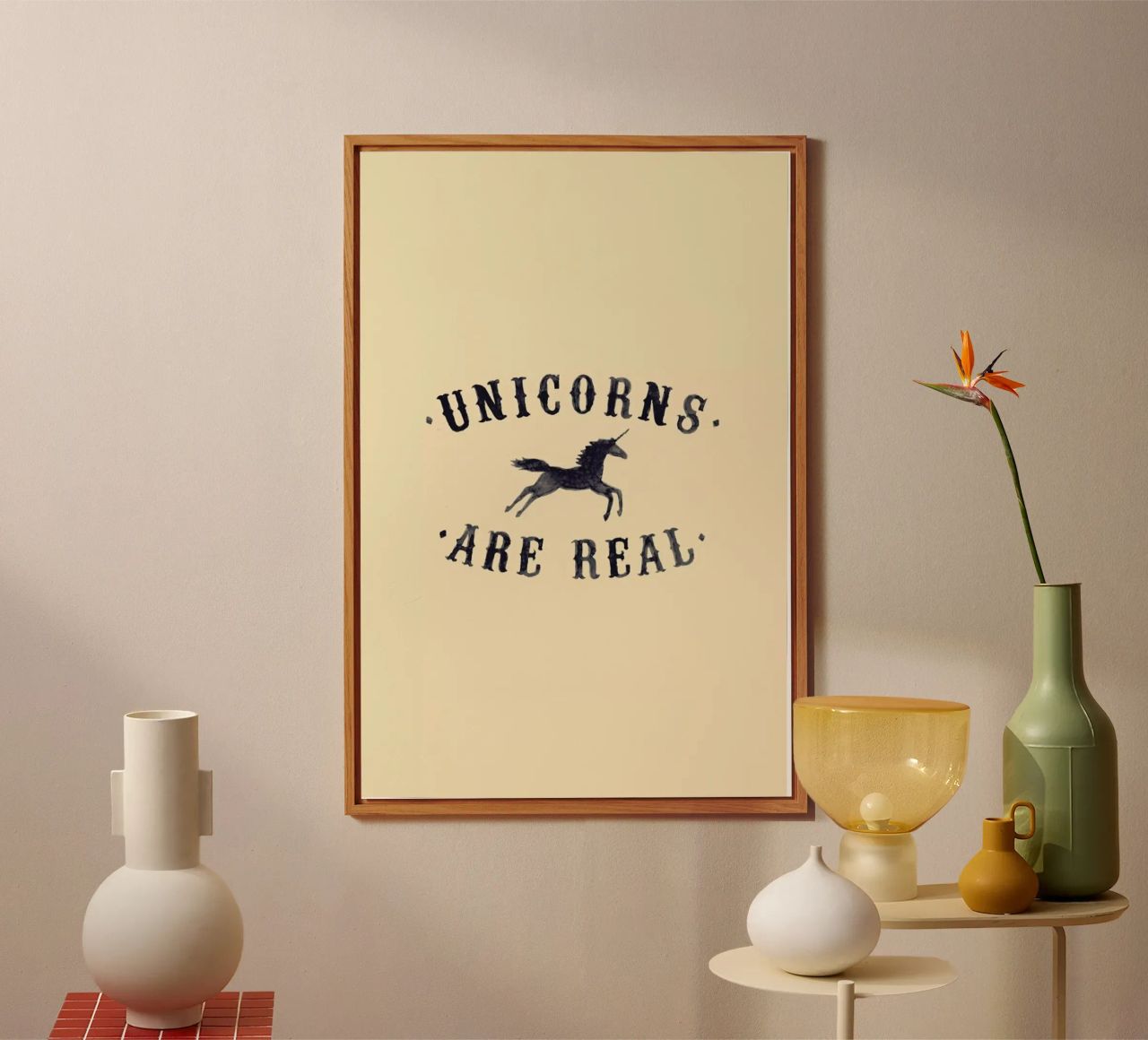 Unicorns Are Real I alluminio dibond da Florent Bodart