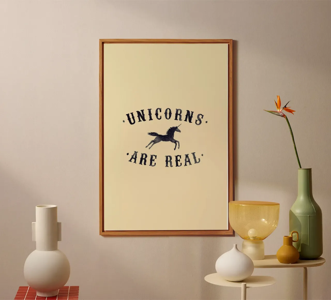 Unicorns Are Real I alluminio dibond da Florent Bodart