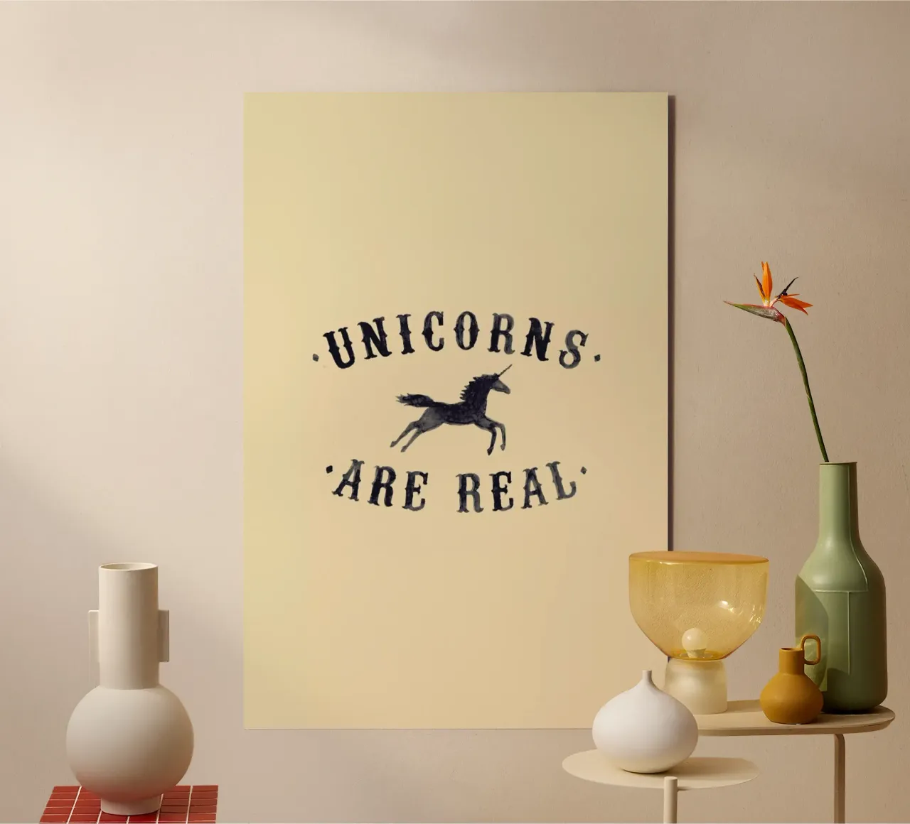 Unicorns Are Real I alluminio dibond da Florent Bodart