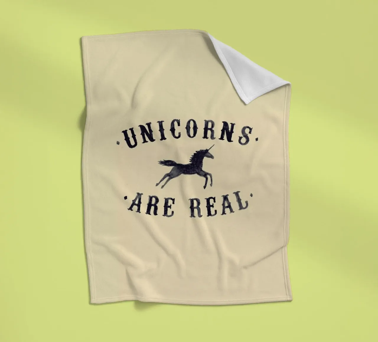 Unicorns Are Real I manta de franela de Florent Bodart