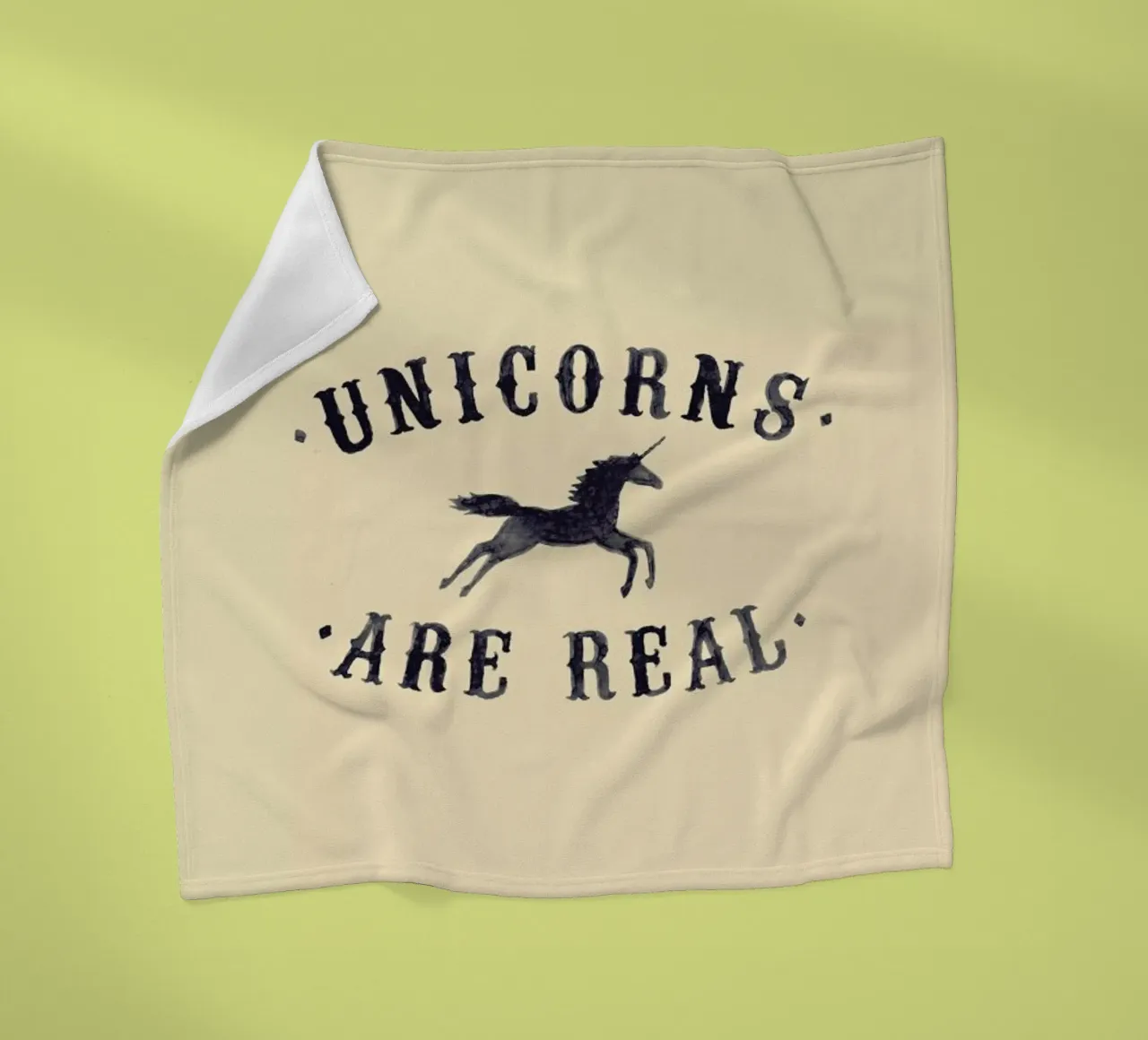 Unicorns Are Real I manta de franela de Florent Bodart
