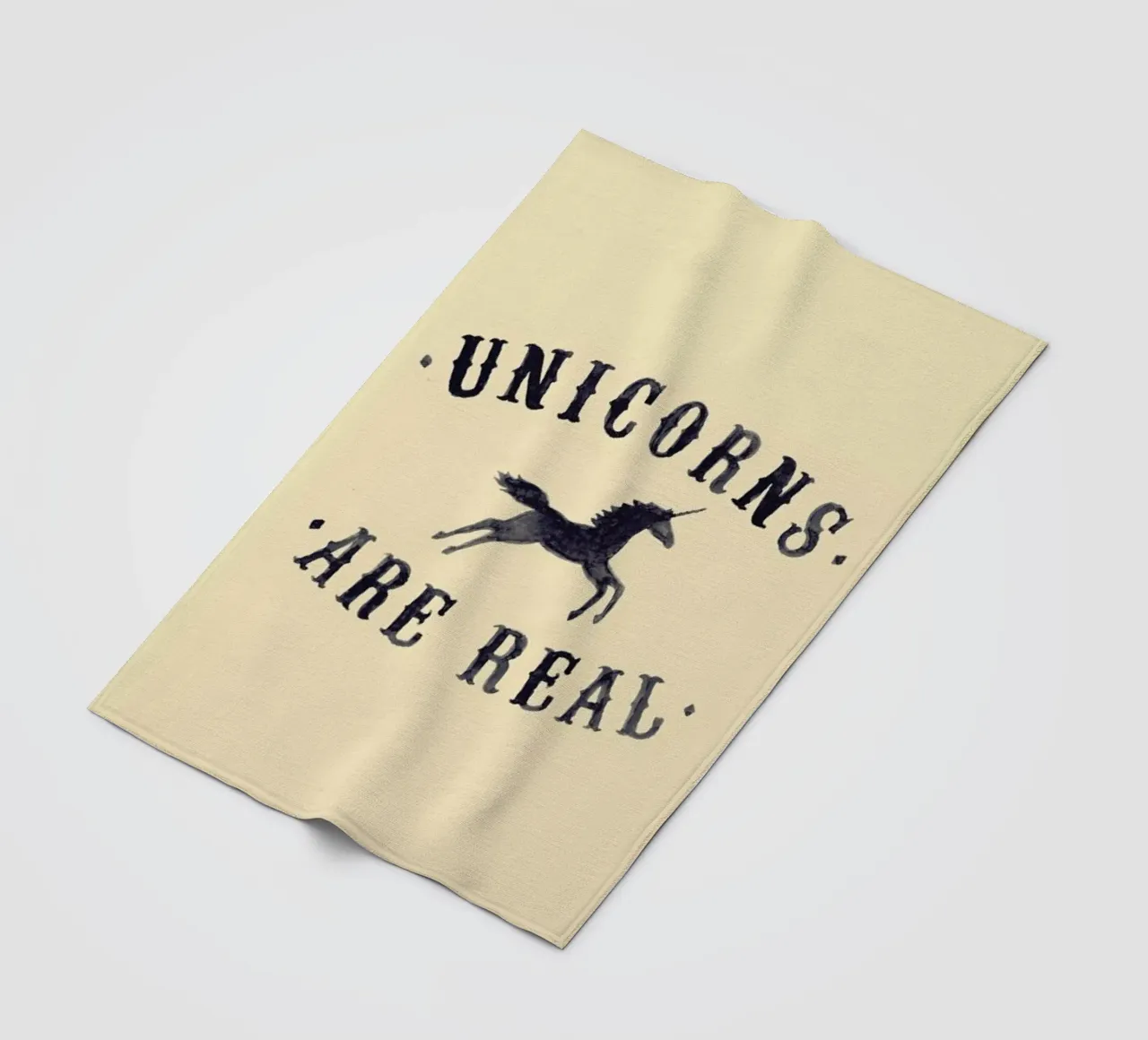 Unicorns Are Real I manta de franela de Florent Bodart
