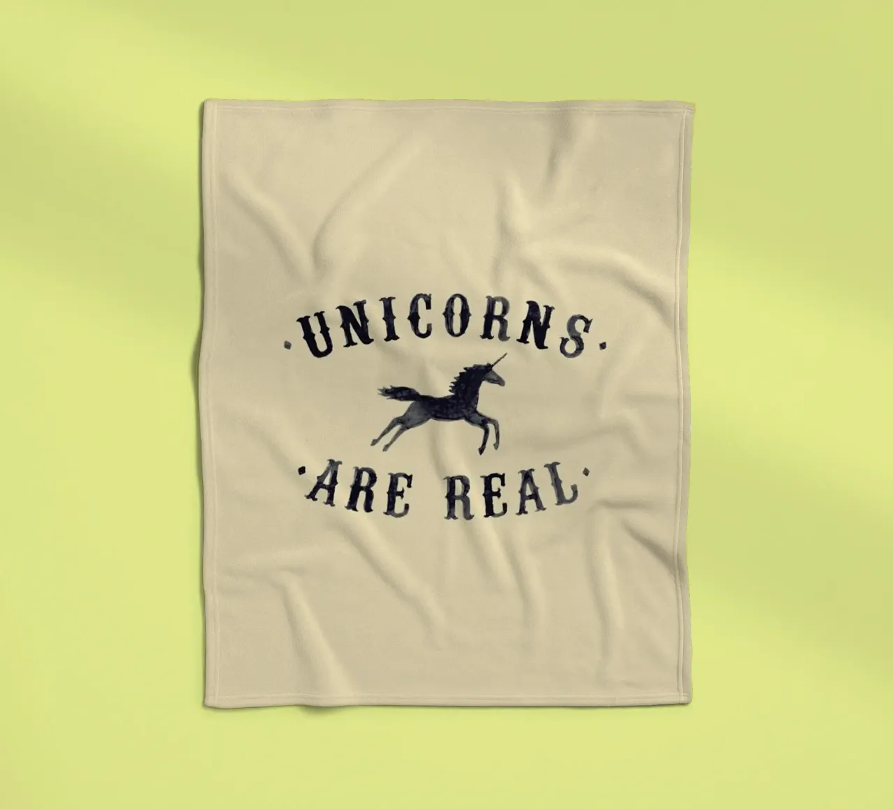 Unicorns Are Real I manta de franela de Florent Bodart