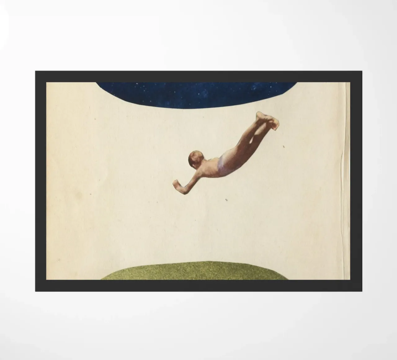 Nuoto notturno zerbino da Cassia Beck Collage