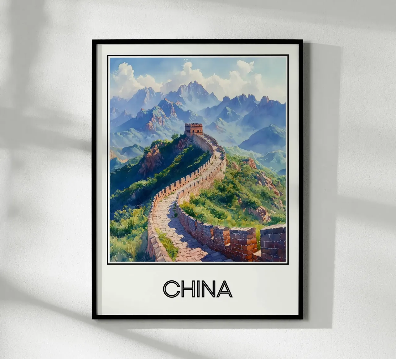 Chine poster con telaio in plastica da Frame the World