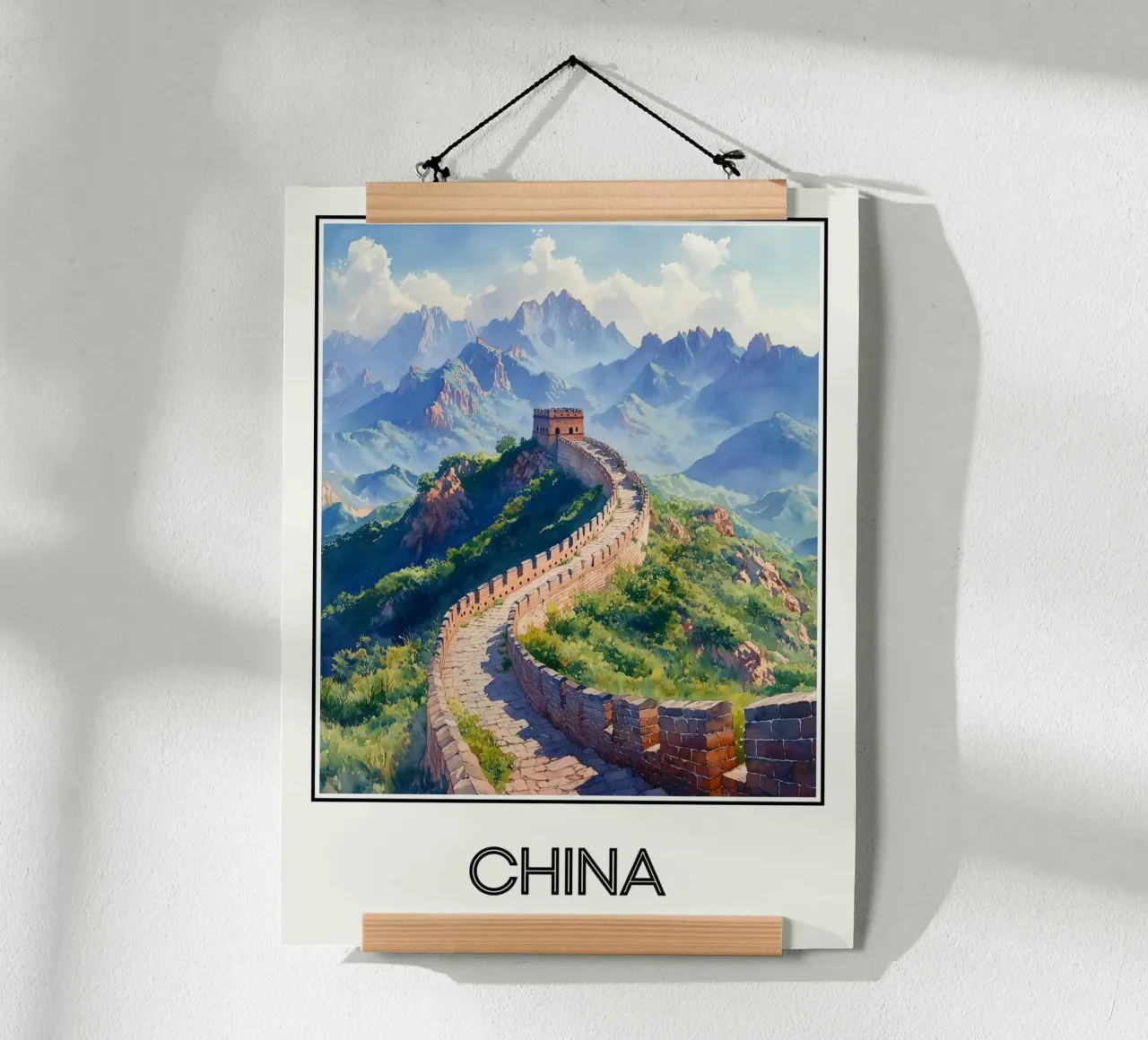 Chine poster con telaio in plastica da Frame the World