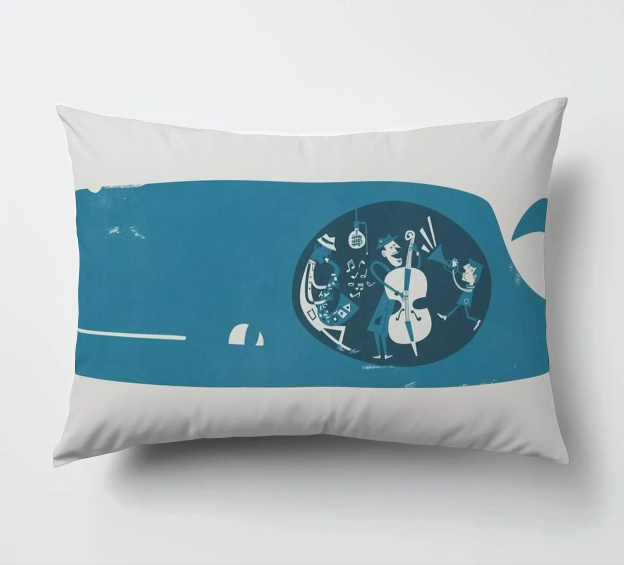 A Whale of a Time cuscino da Fox & Velvet