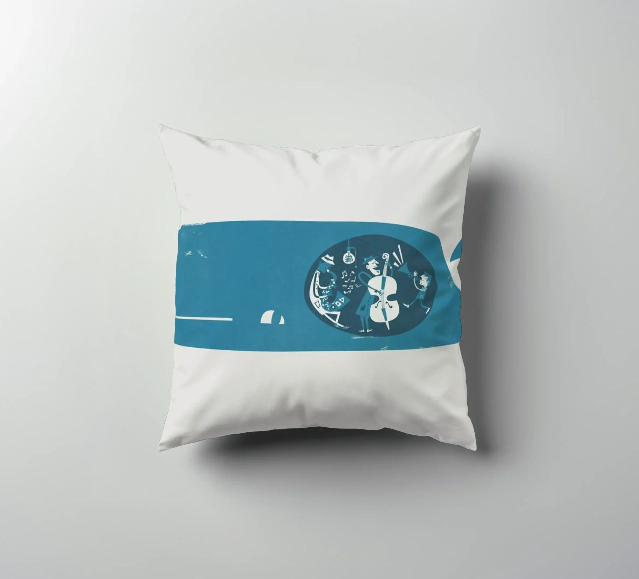 A Whale of a Time cuscino da Fox & Velvet