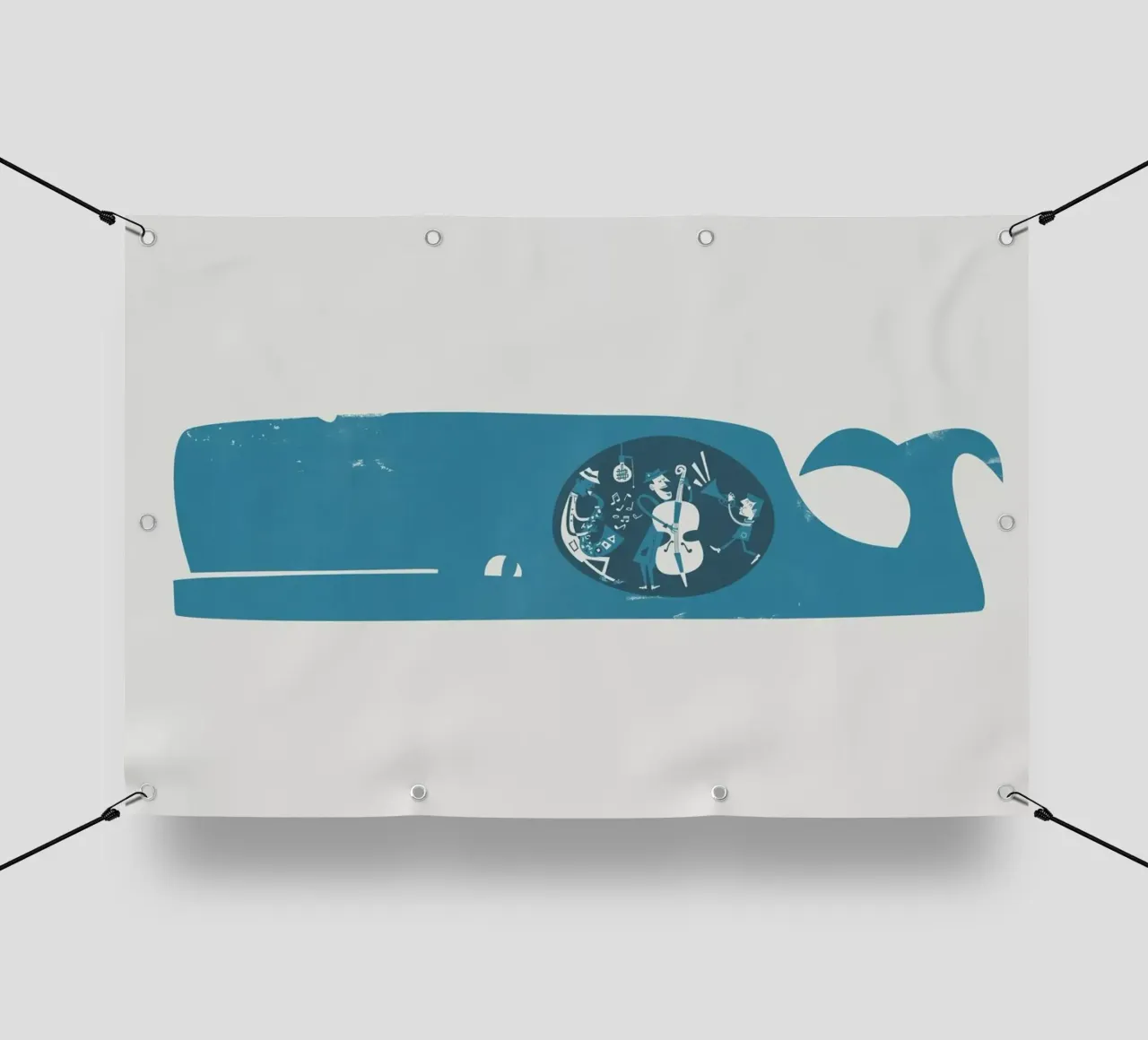 A Whale of a Time telo in pvc da Fox & Velvet