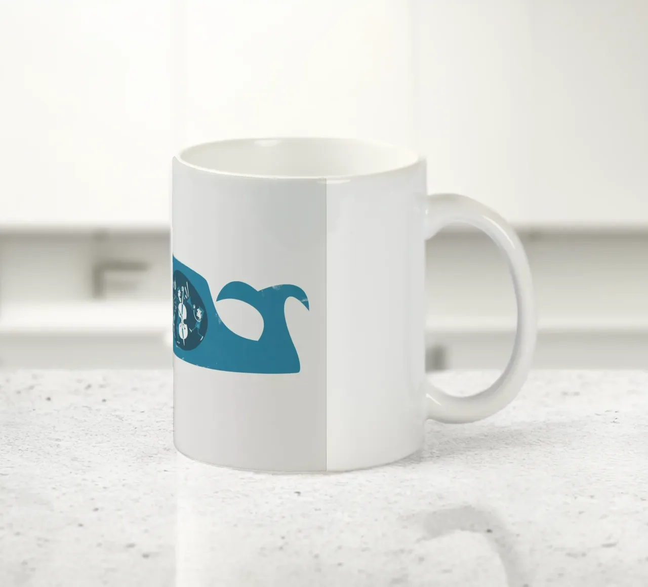 A Whale of a Time Keramik Tasse von Fox & Velvet