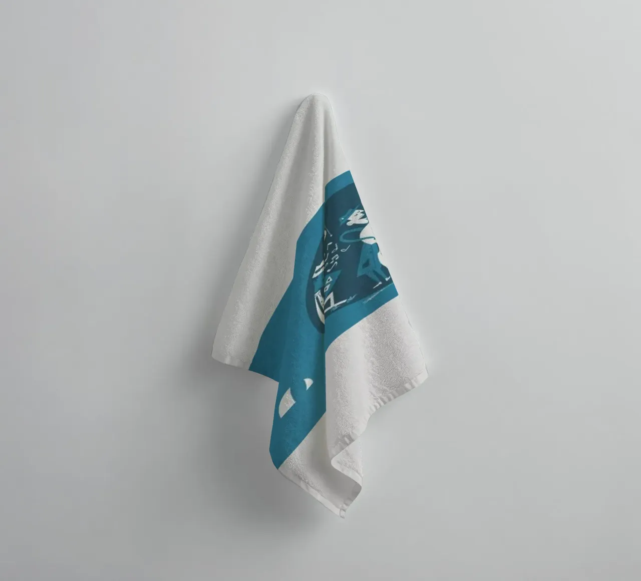 A Whale of a Time toalla de baño de Fox & Velvet