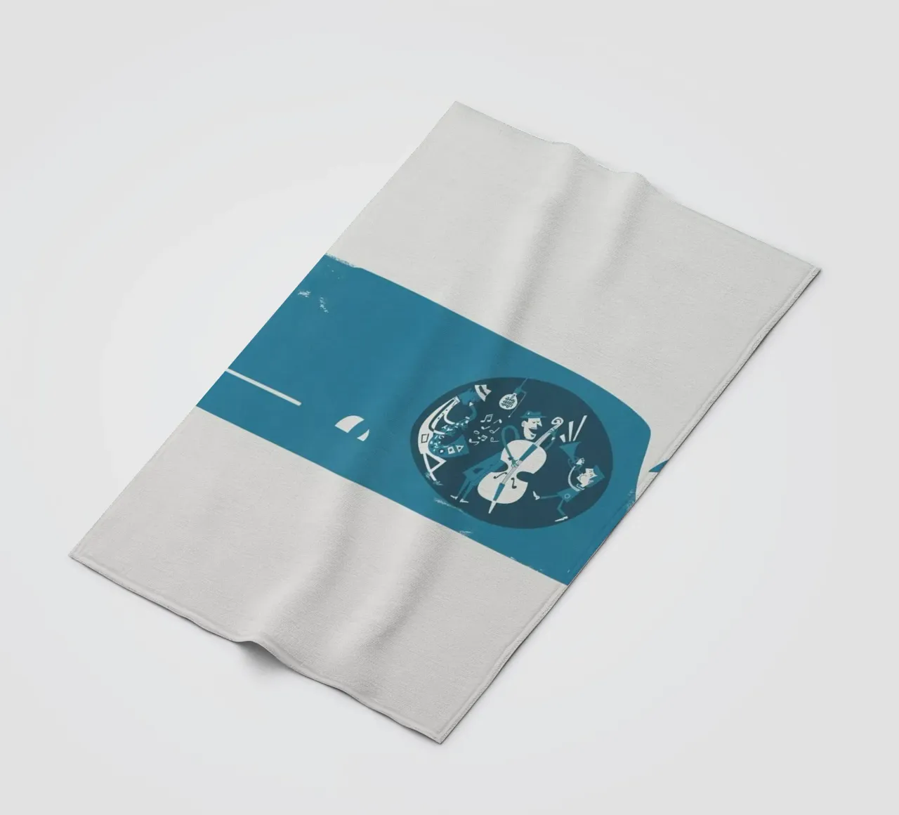 A Whale of a Time coperta in pile da Fox & Velvet
