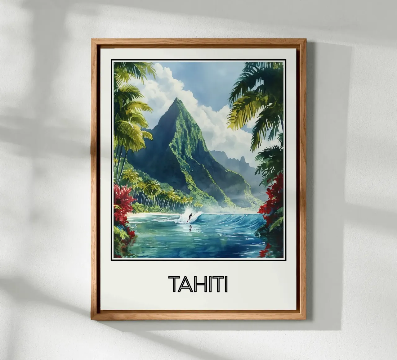 Tahiti alluminio dibond da Frame the World
