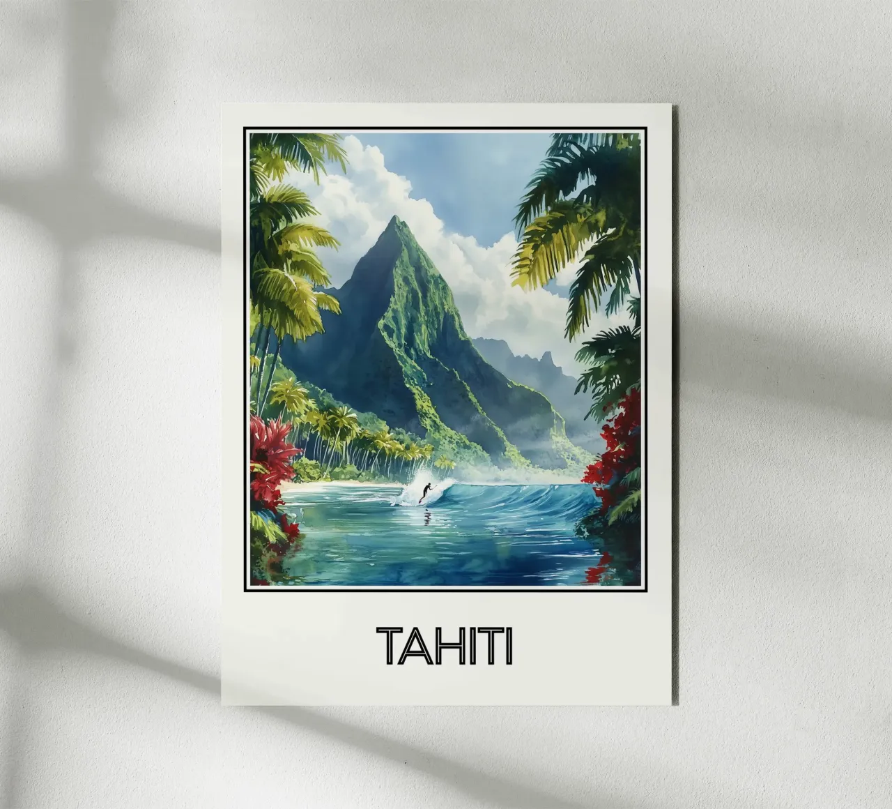 Tahiti alluminio dibond da Frame the World