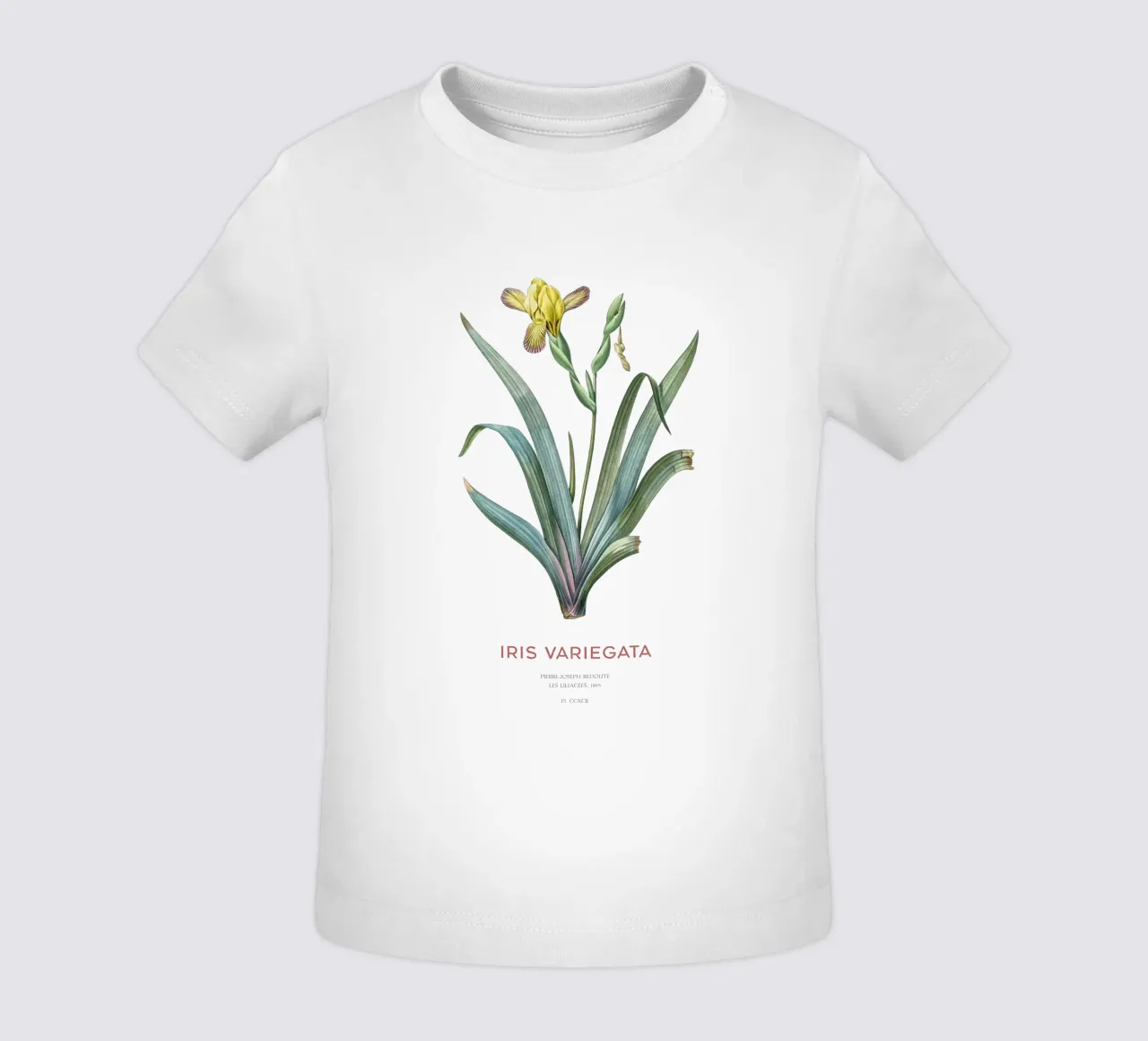 Iris ungherese o Iris variegata maglietta neonato da Vintagrafica