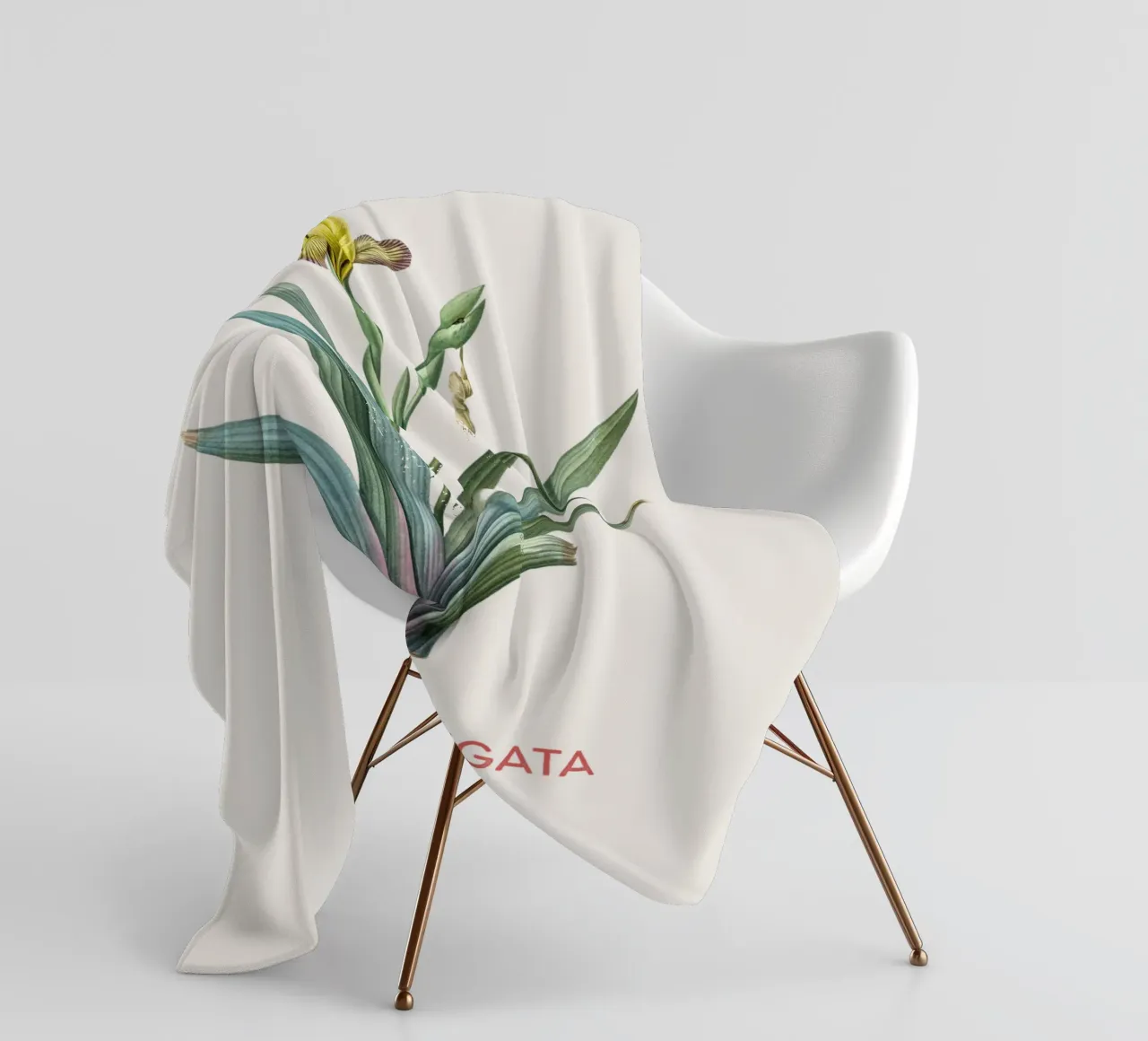 Iris ungherese o Iris variegata coperta in pile da Vintagrafica