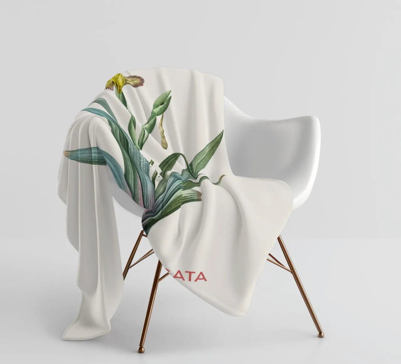 Iris ungherese o Iris variegata coperta in pile da Vintagrafica