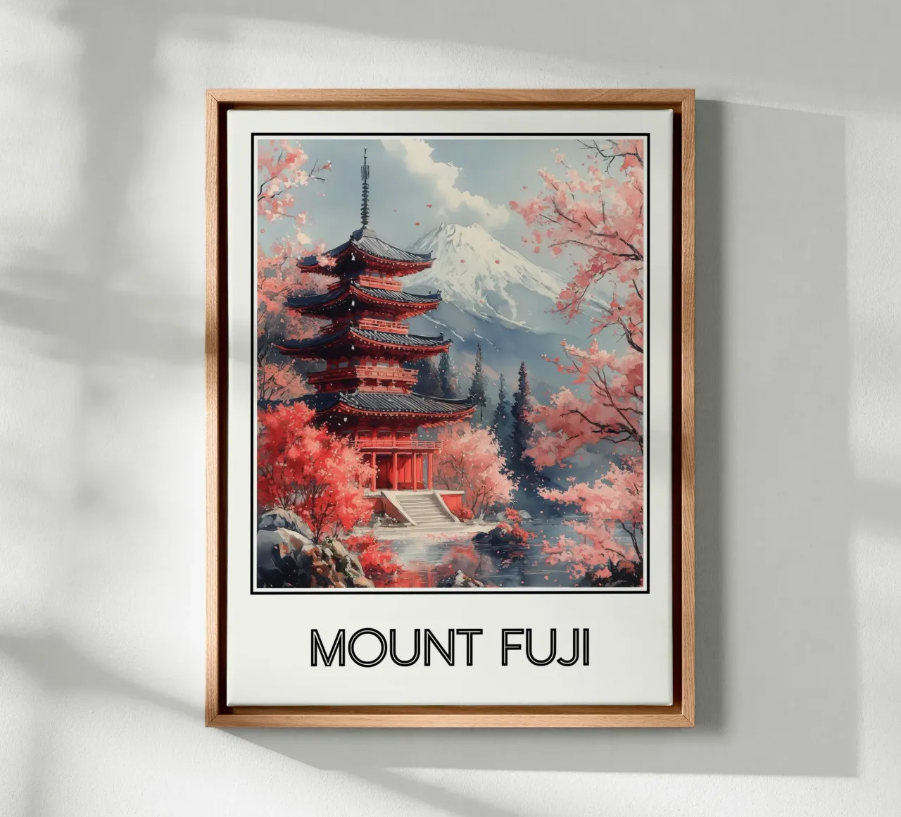 Monte Fuji tela da Frame the World