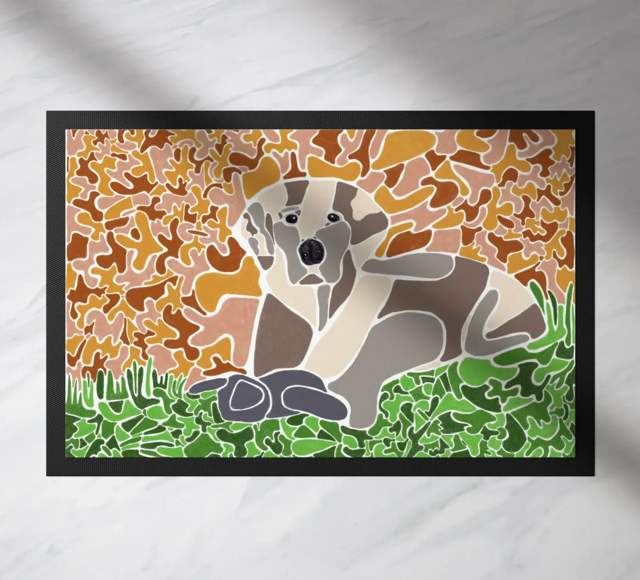 Hécate deurmat van Odile Van den Boogaerde