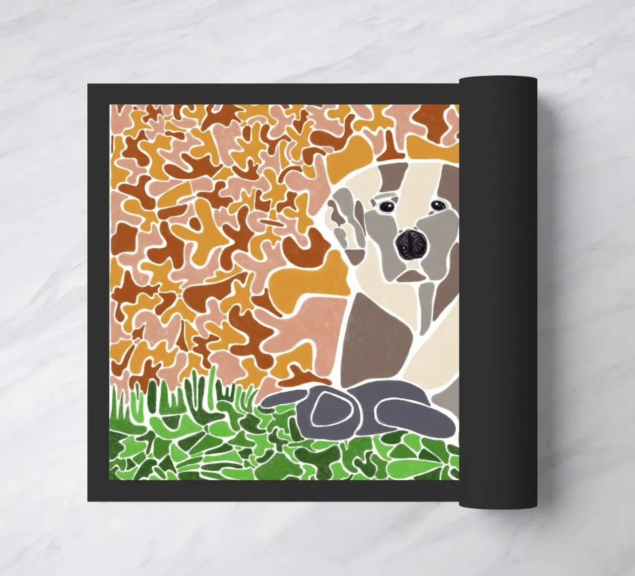 Hécate deurmat van Odile Van den Boogaerde