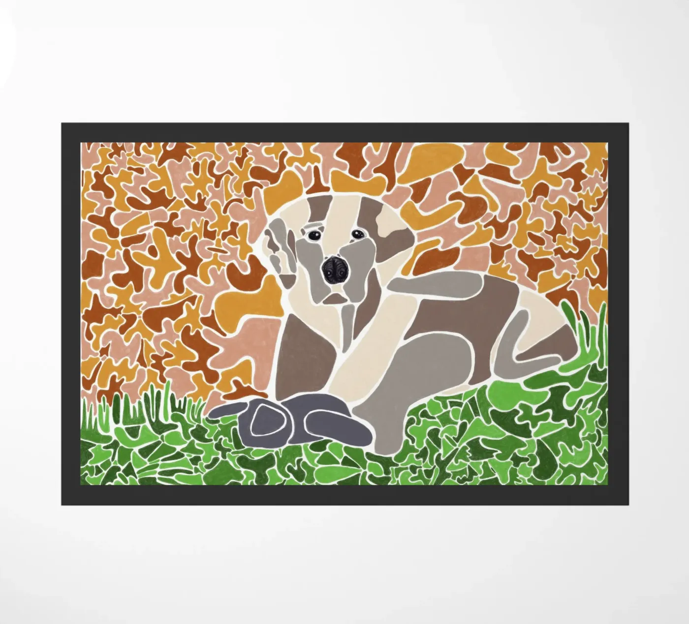 Hécate Fußmatte von Odile Van den Boogaerde