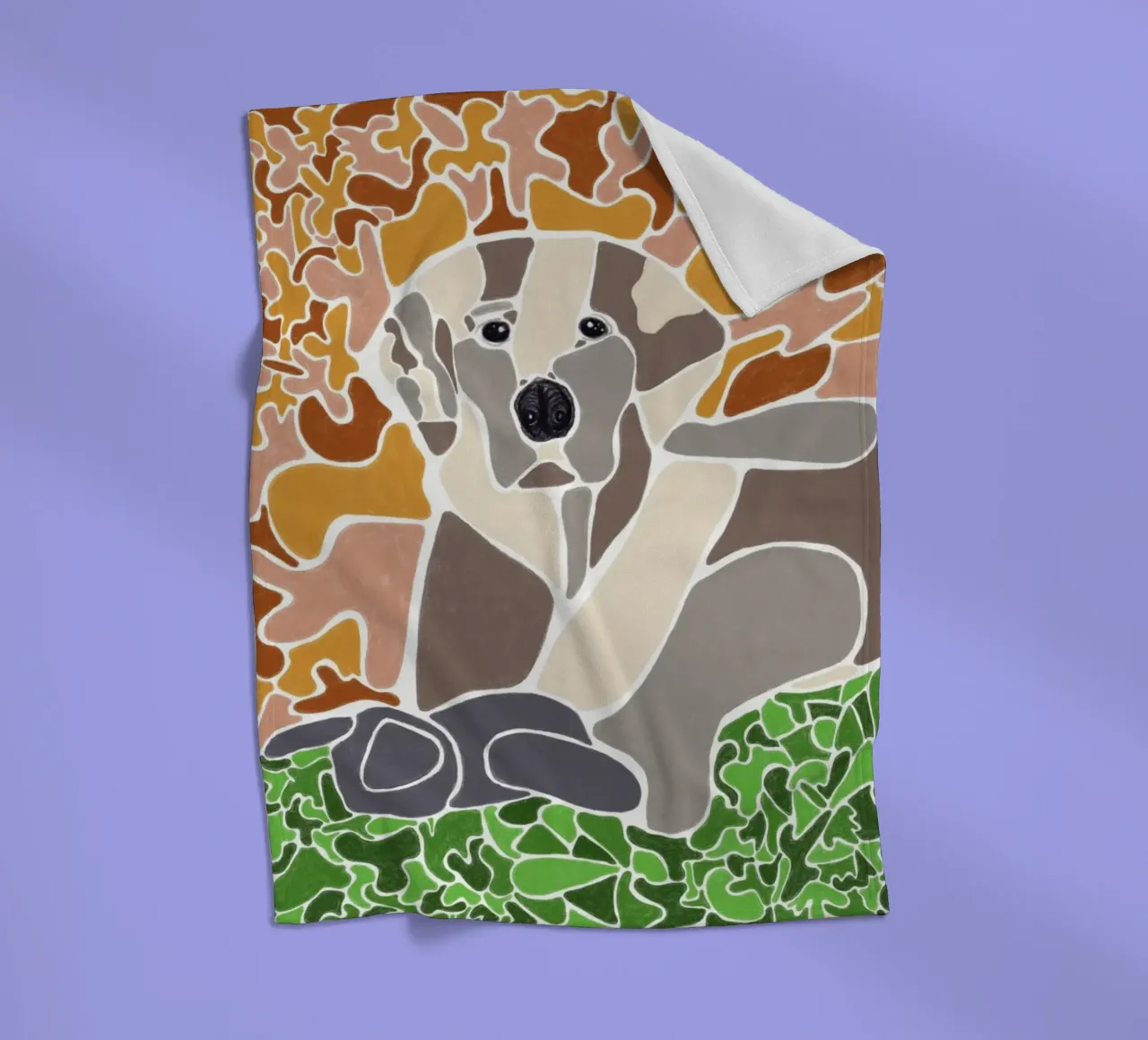 Hécate Fleecedecke von Odile Van den Boogaerde