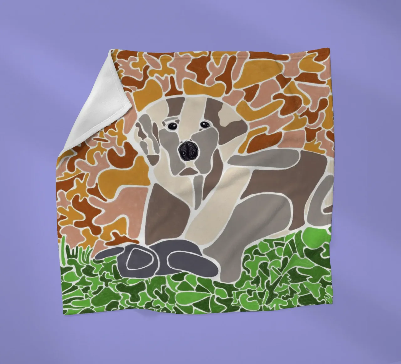 Hécate Fleecedecke von Odile Van den Boogaerde