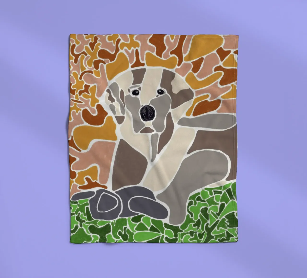 Hécate Fleecedecke von Odile Van den Boogaerde