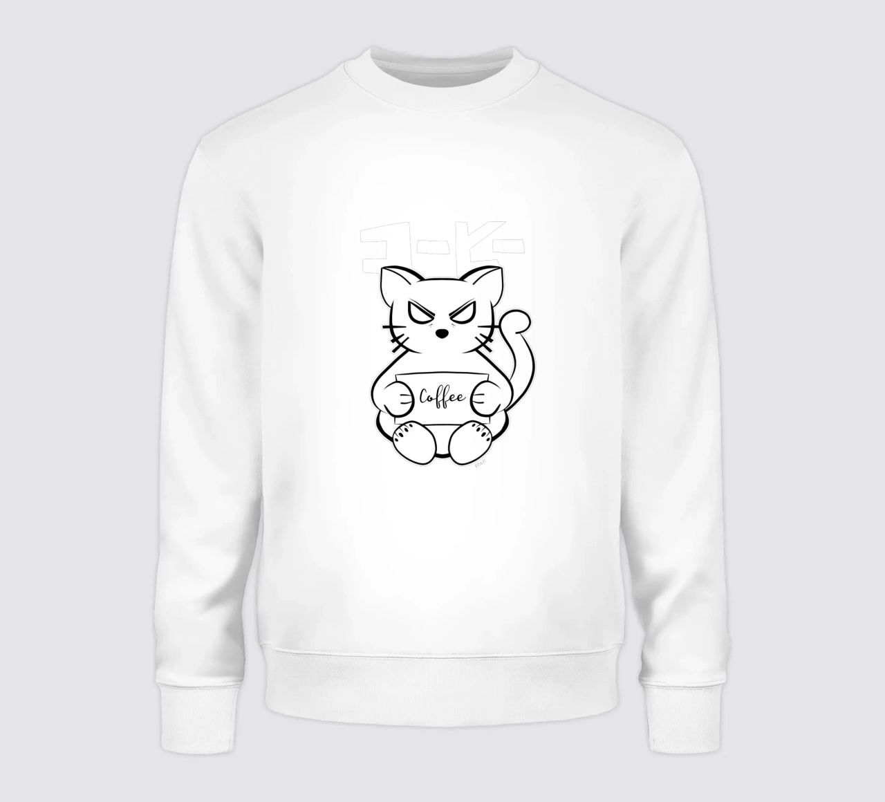 Coffee cat felpa da BAINAI