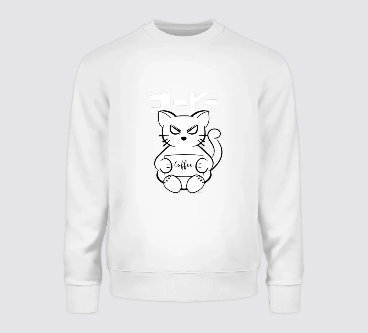 Coffee cat felpa da BAINAI