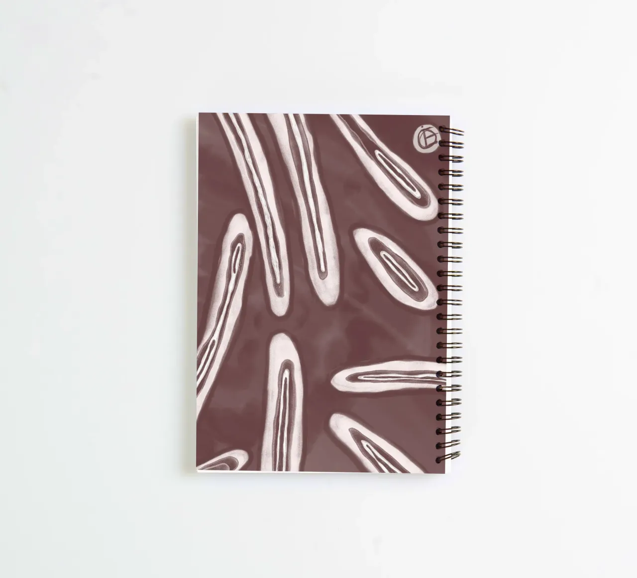 Kheir spiral notebook by Odile Van den Boogaerde