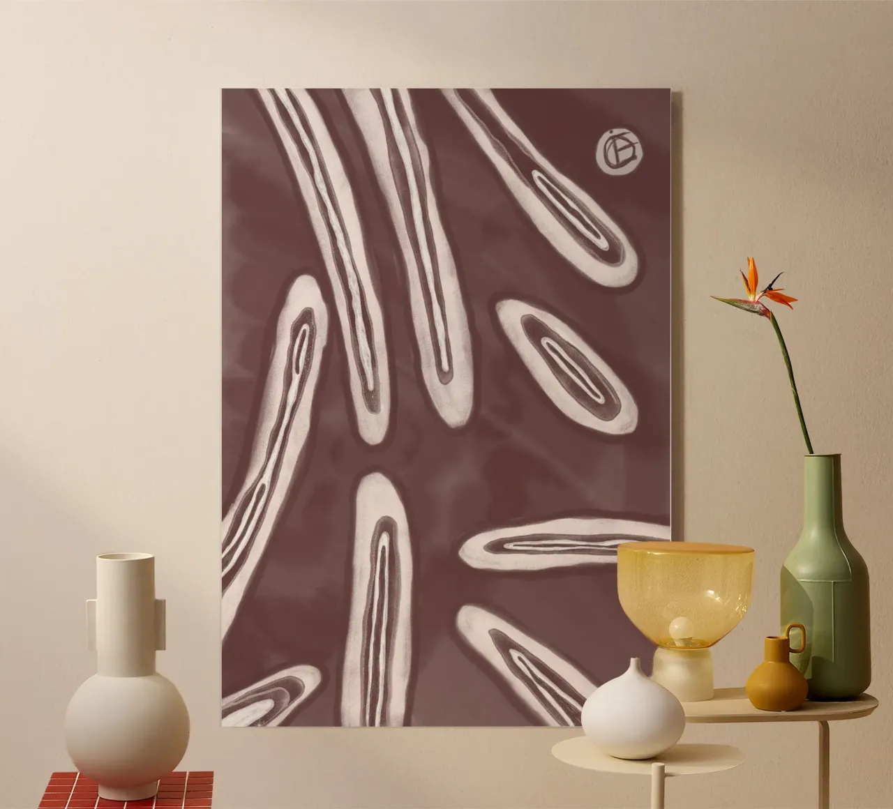 Kheir plexiglass da Odile Van den Boogaerde