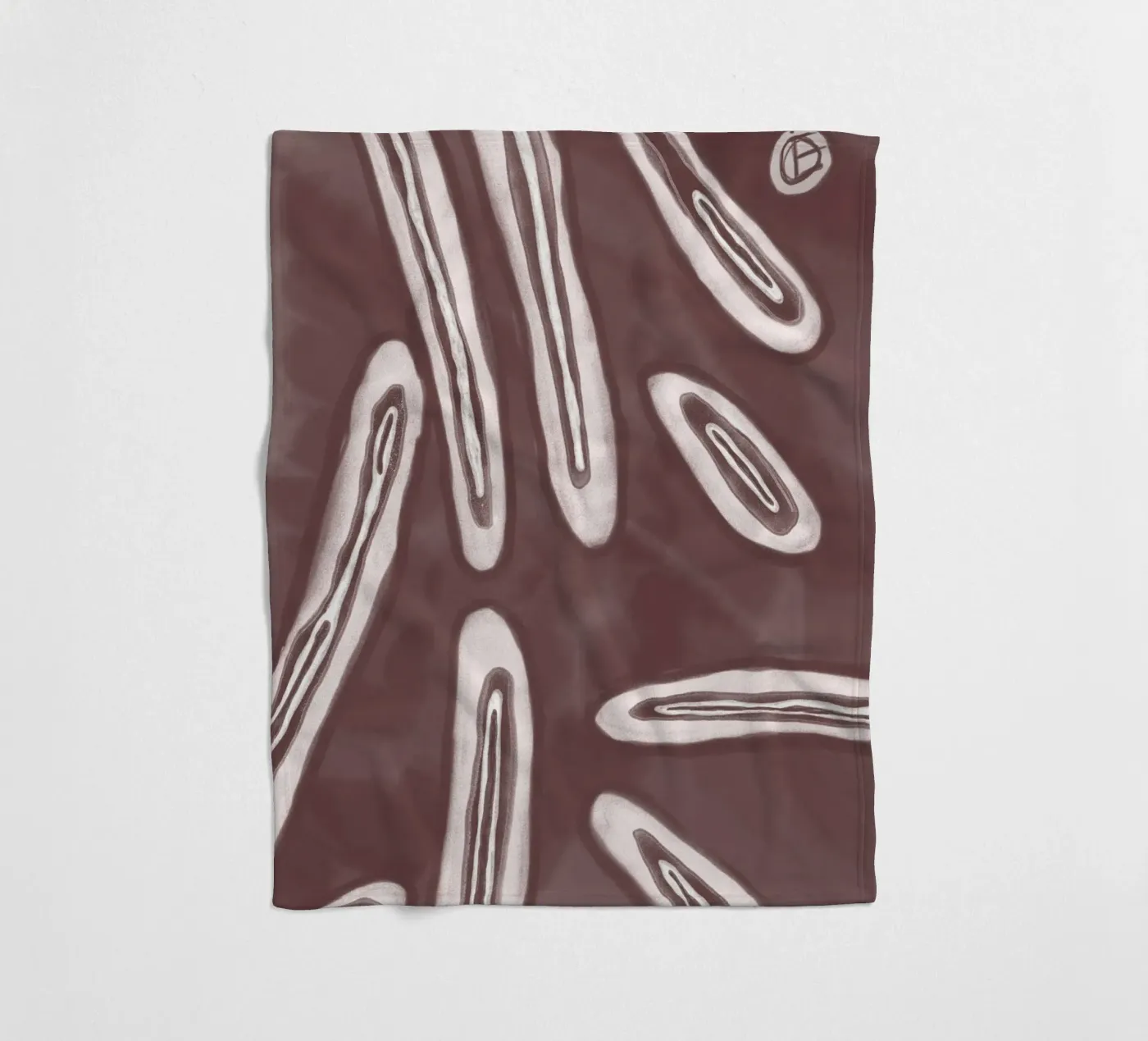 Kheir Fleecedecke von Odile Van den Boogaerde