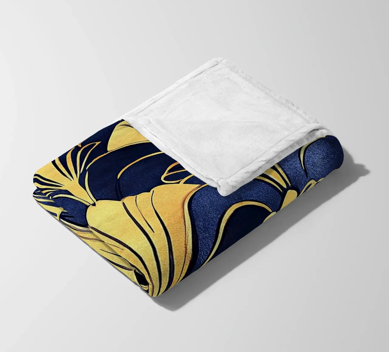 Art Deco coperta in pile da Golden Era
