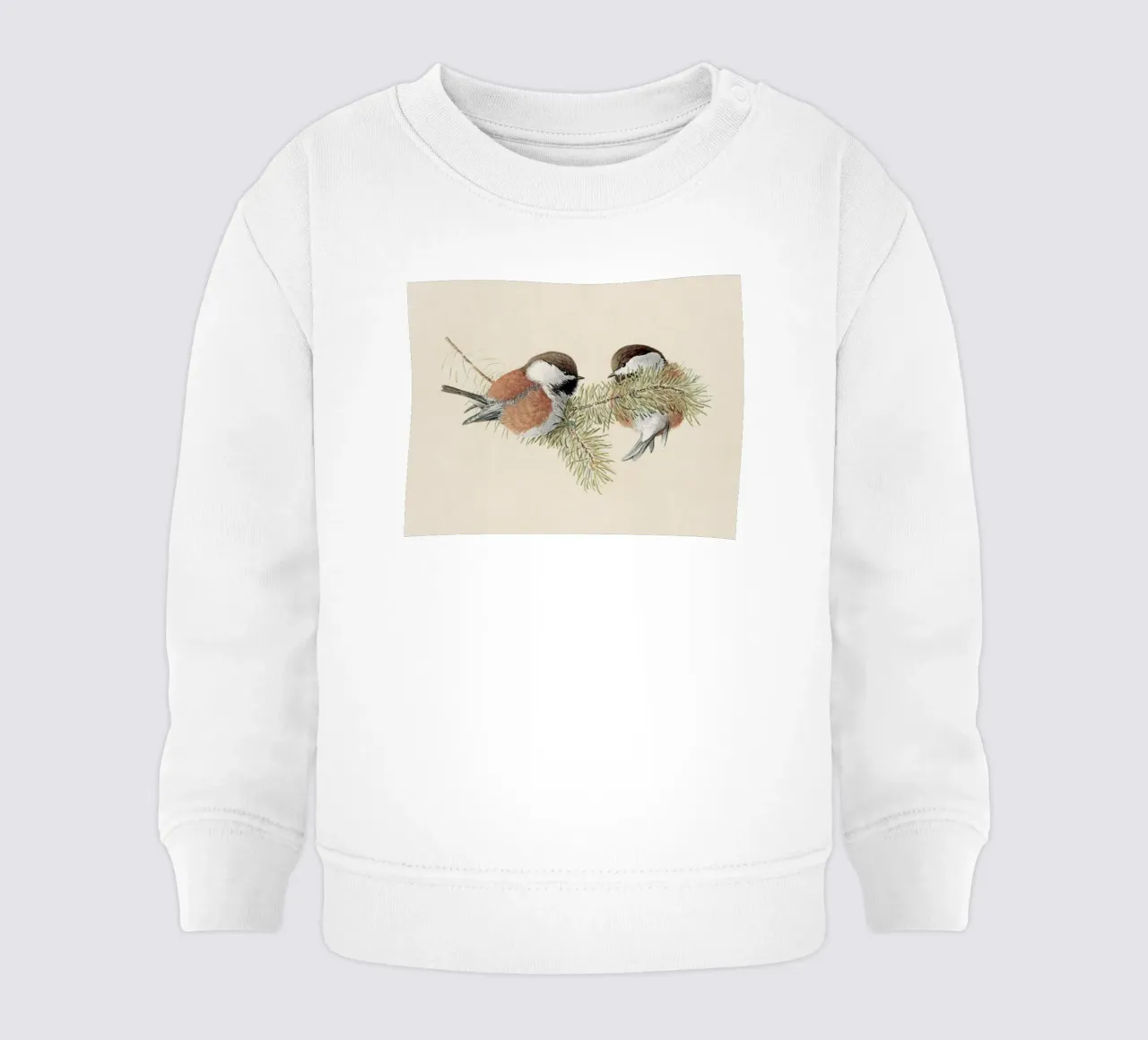 Chickadee felpa neonato da apoloprints