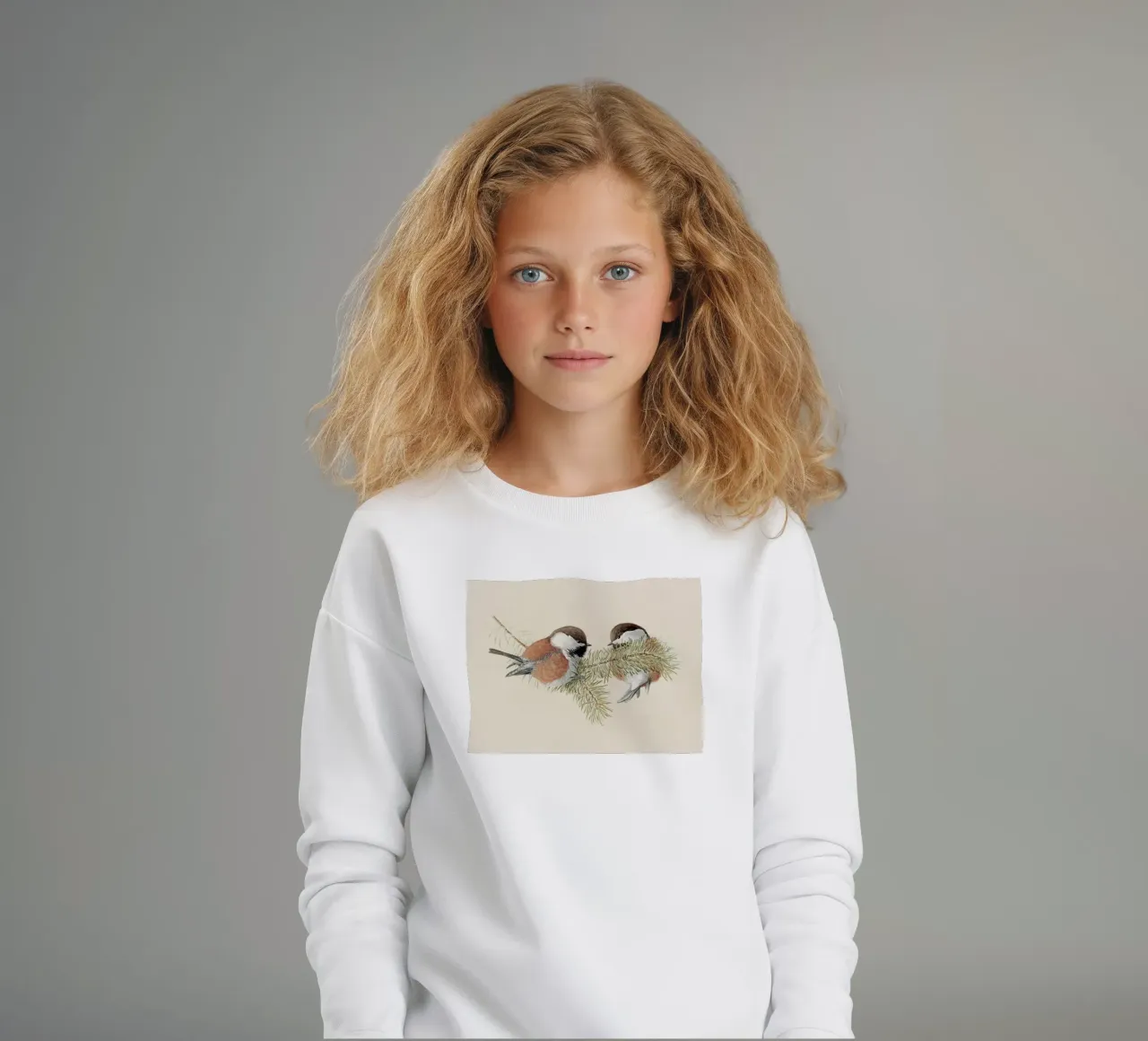 Chickadee felpa bambino da apoloprints