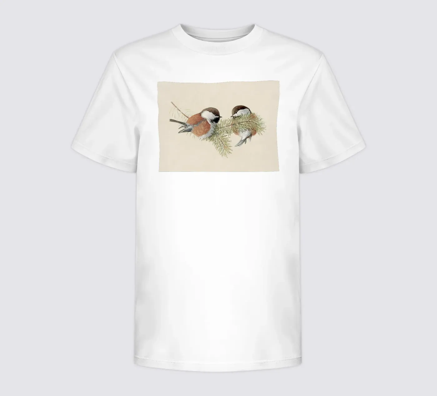 Chickadee Birds t-shirt bambini da Apolo Prints