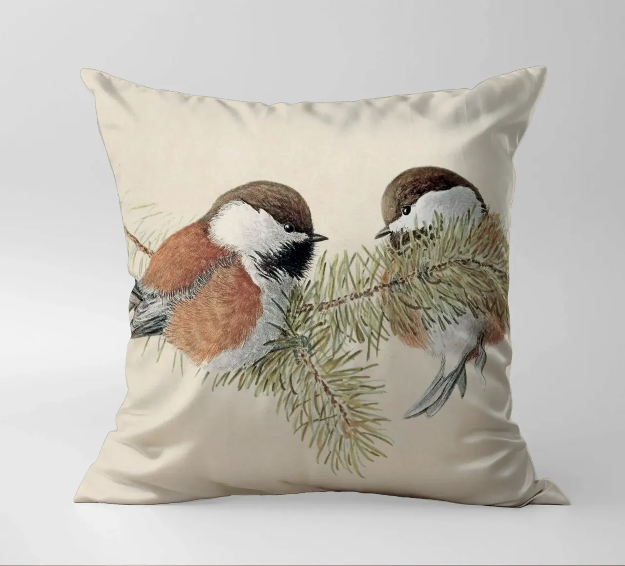 Chickadee cuscino da apoloprints