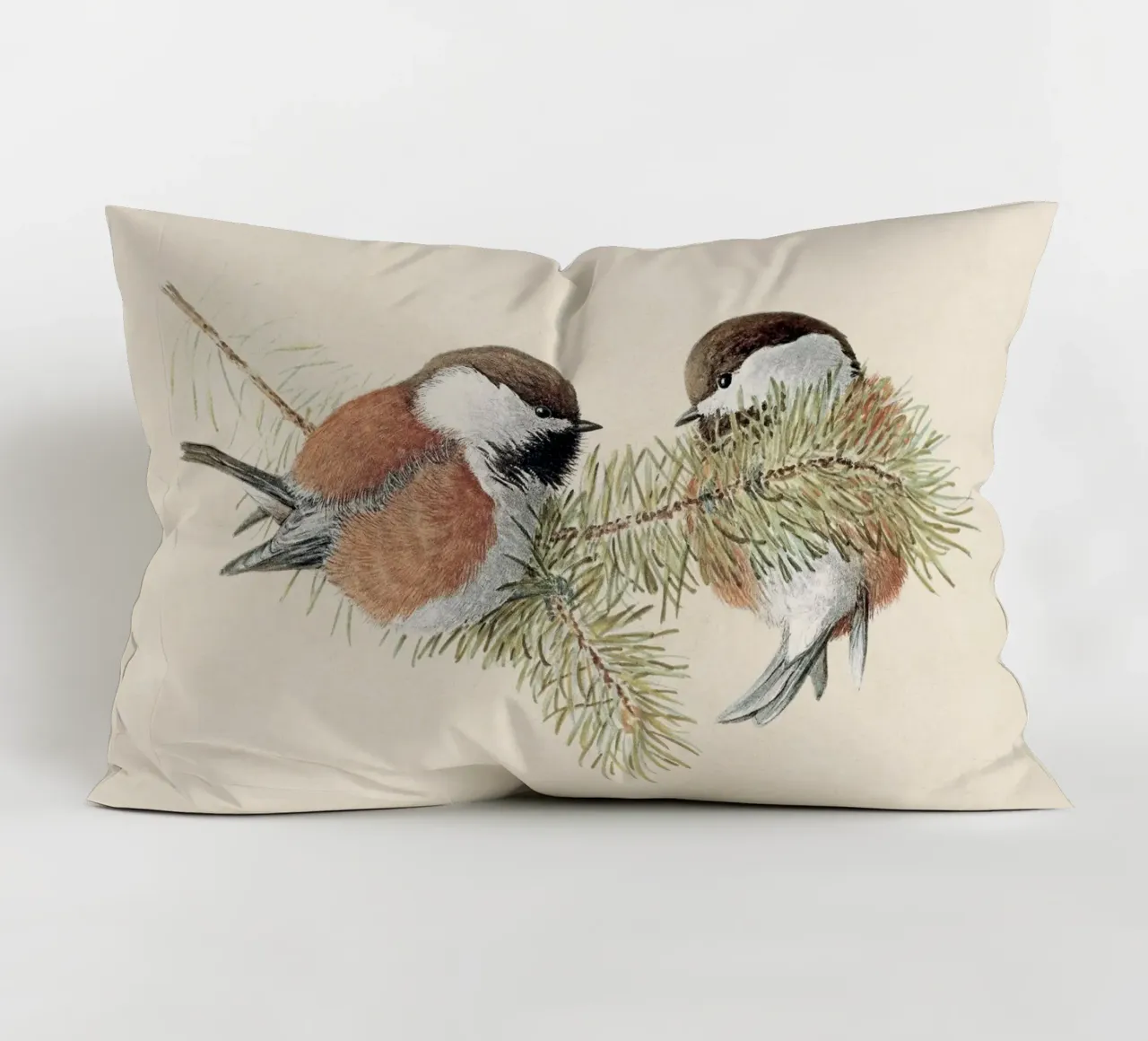 Chickadee cuscino da apoloprints