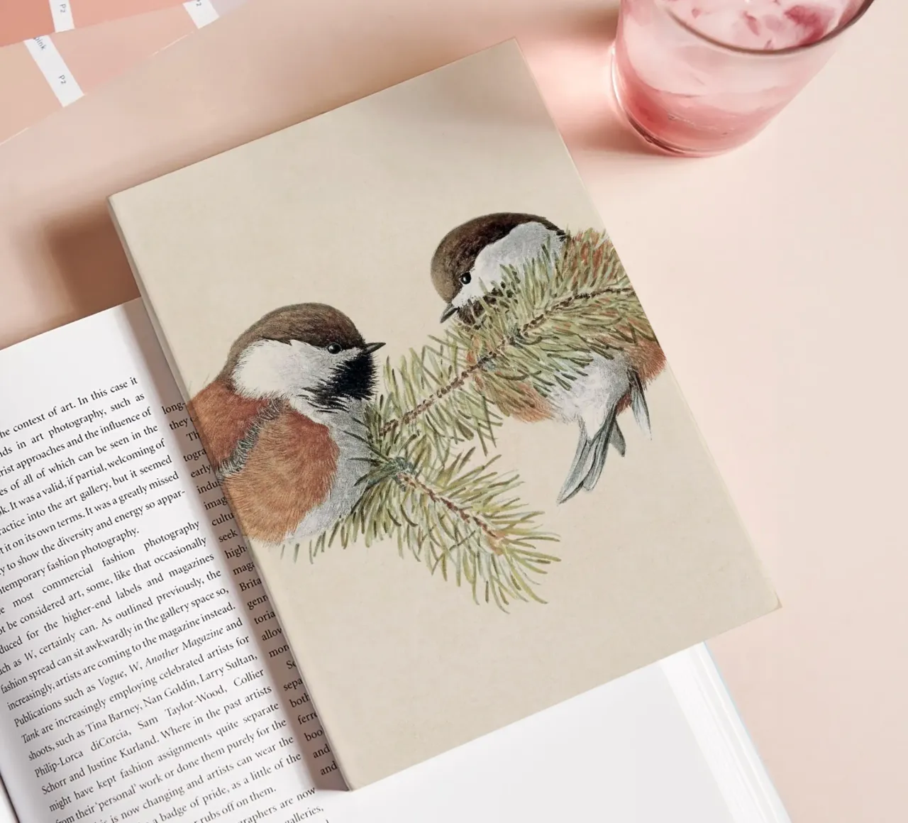 Chickadee carnet de notes de apoloprints