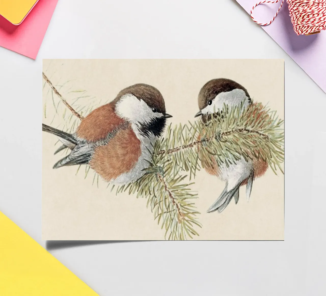 Chickadee sticker sheet by apoloprints