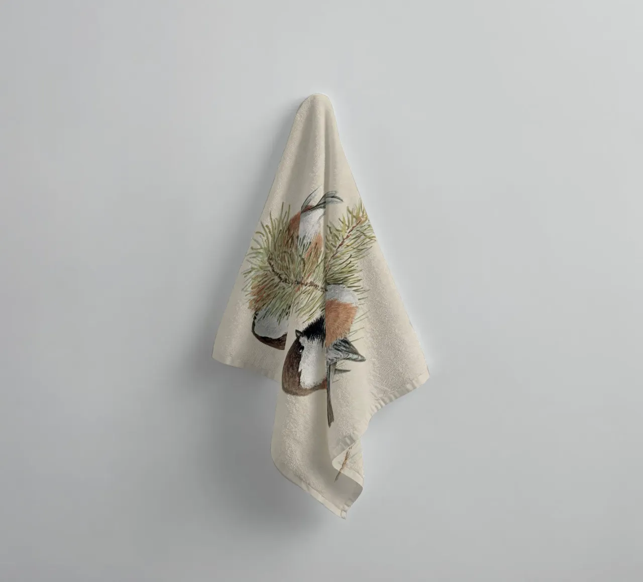 Chickadee asciugamano da bagno da apoloprints
