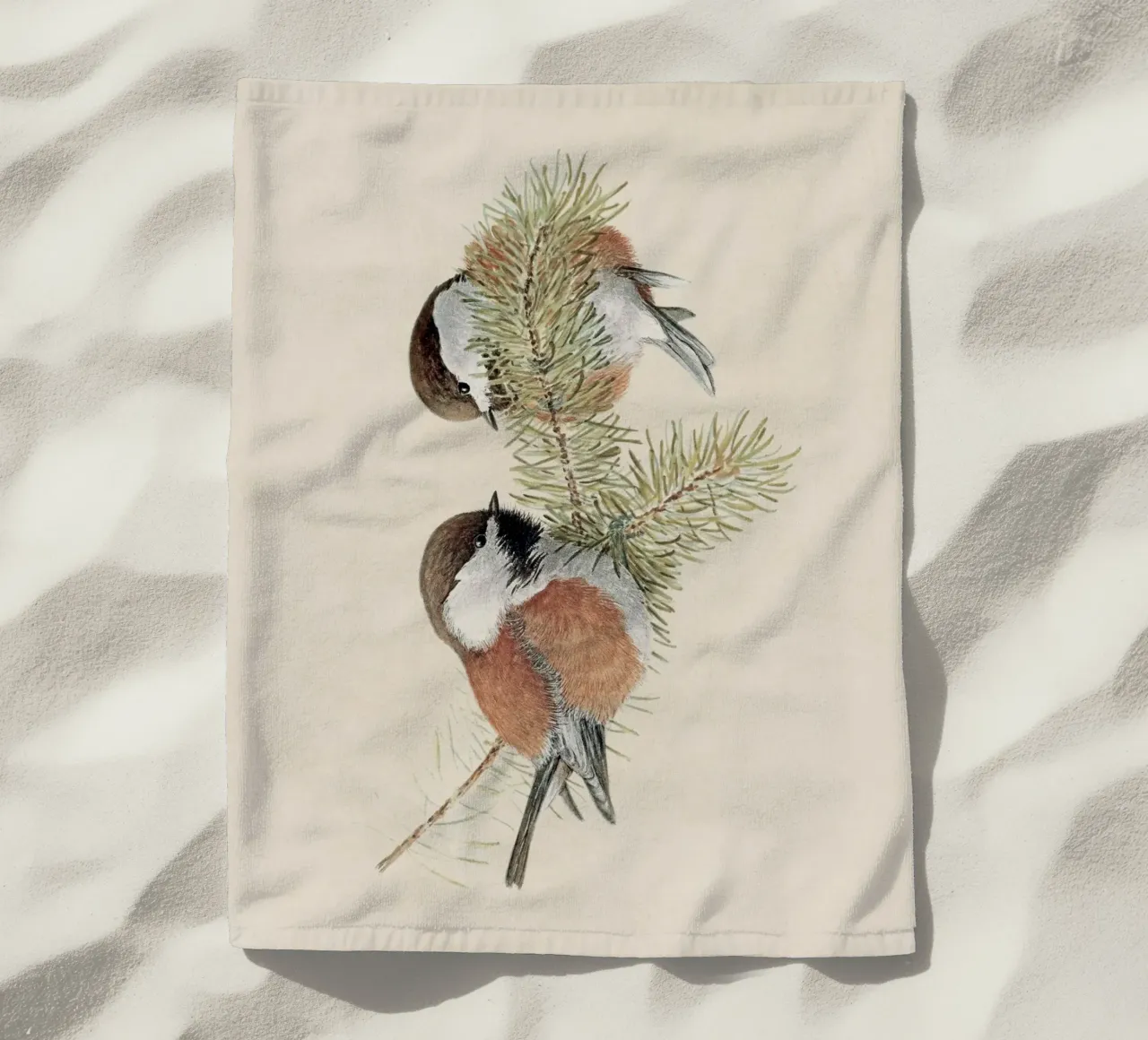 Chickadee telo mare da apoloprints