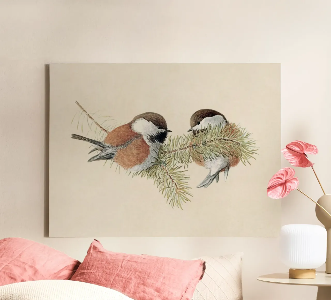 Chickadee tela da apoloprints