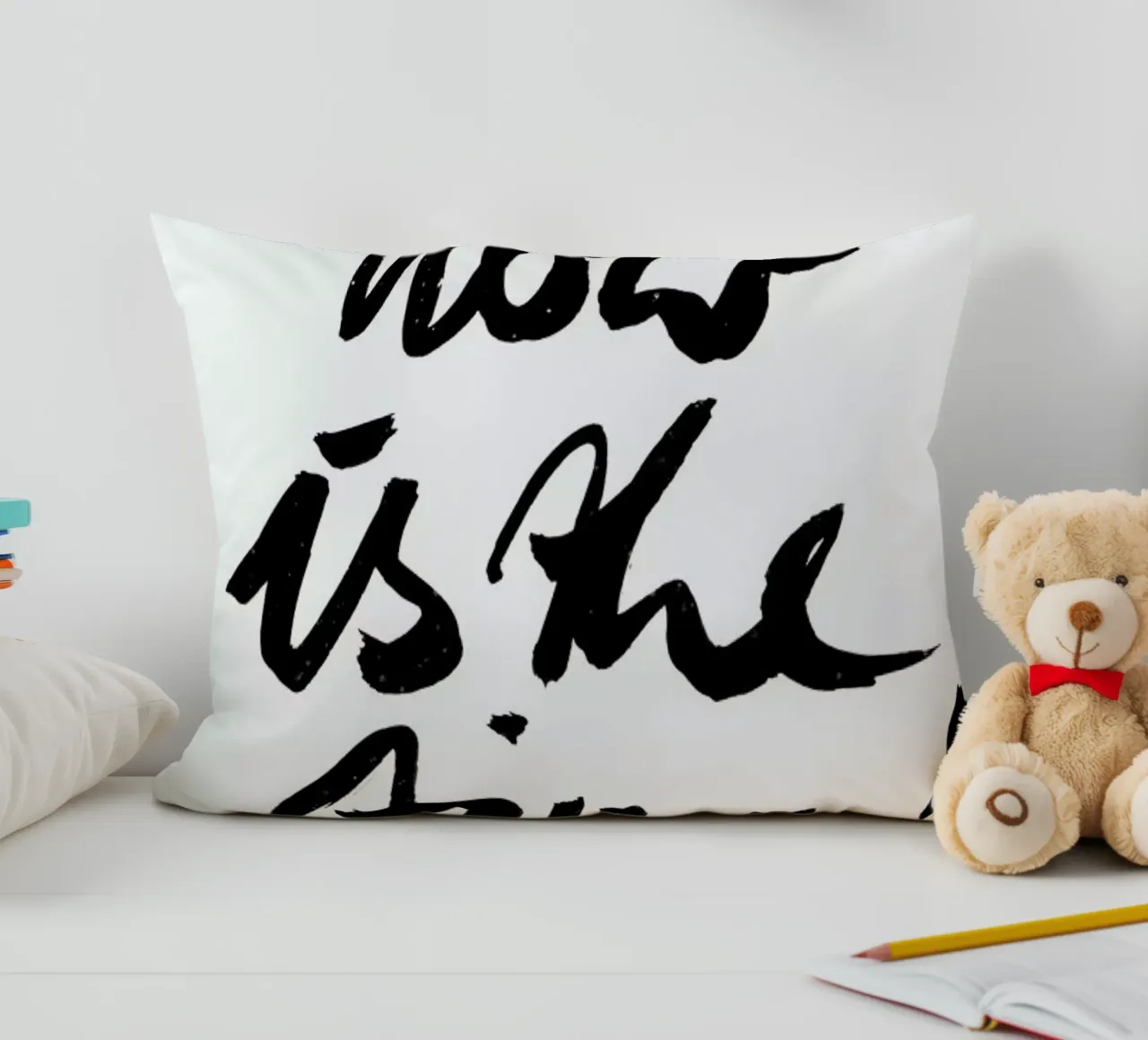 Now Is the Time! cuscino da petiteCAPS