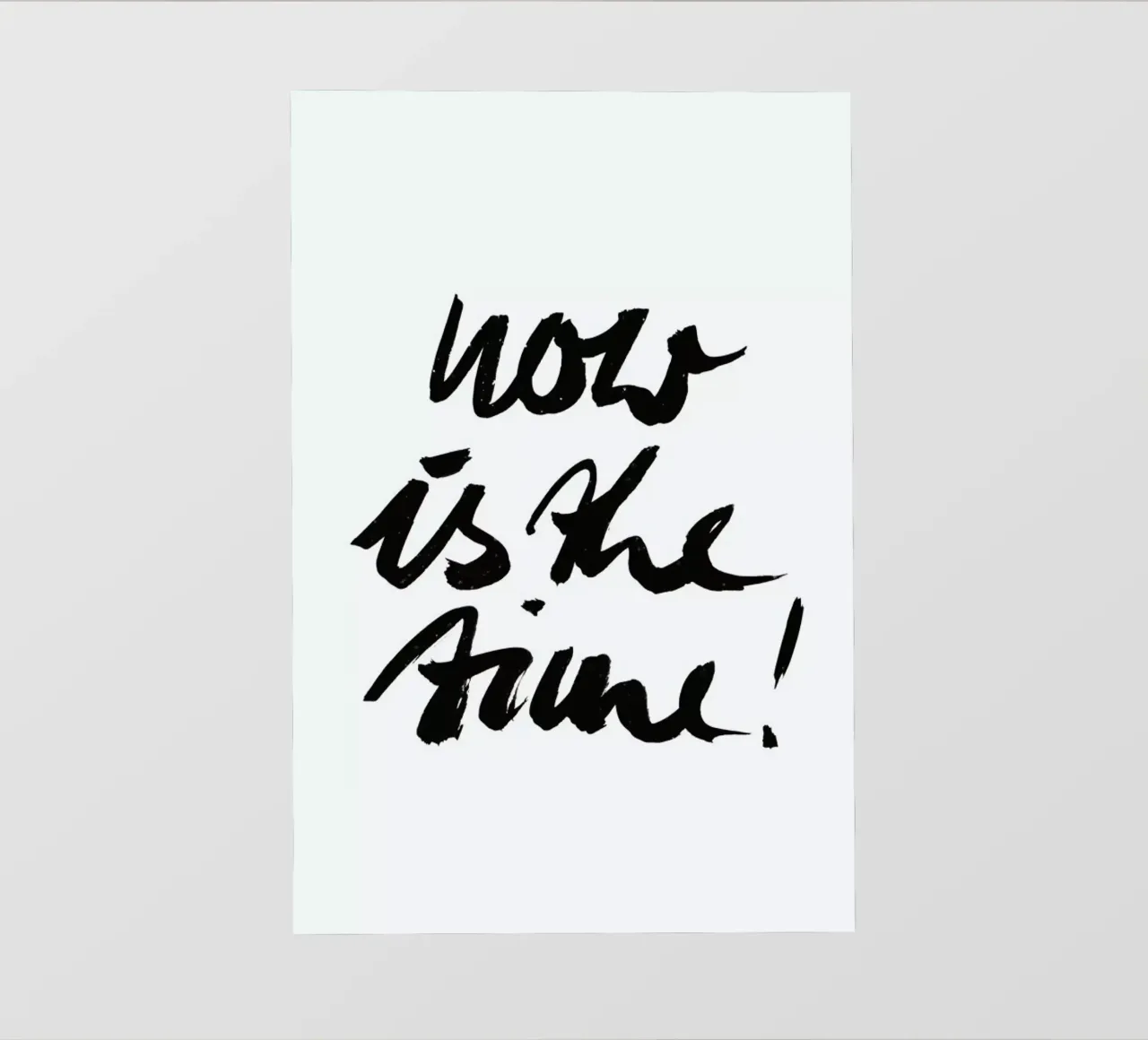 Now Is the Time! pellicola backlit da petiteCAPS