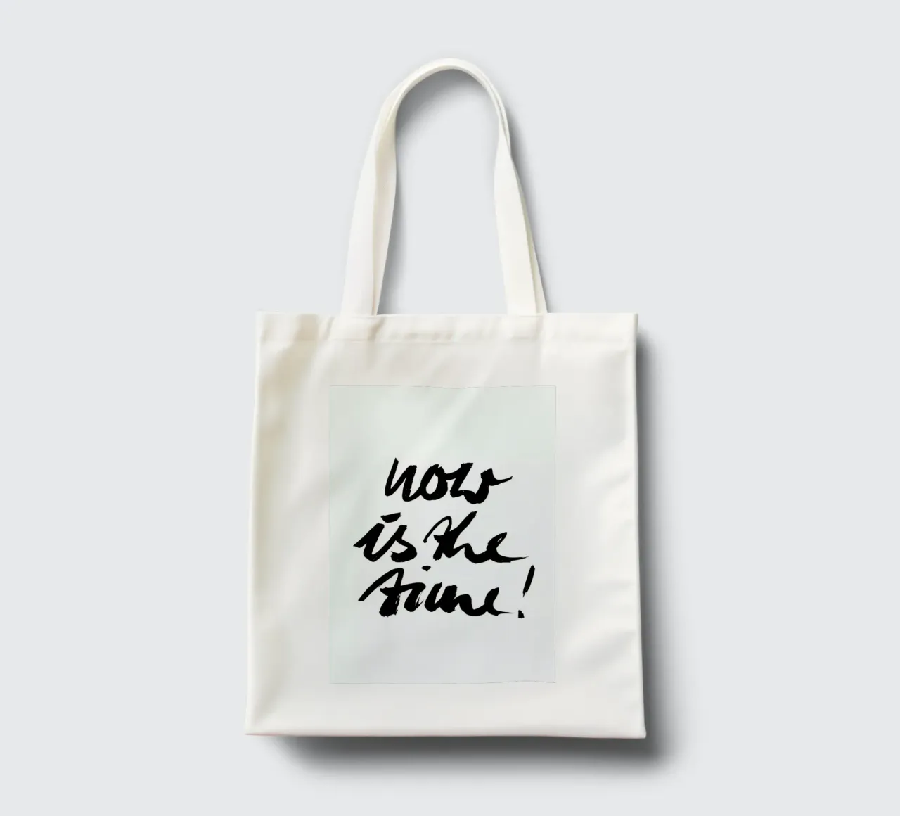 Now Is the Time! borsa in juta da petiteCAPS